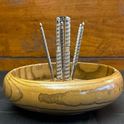 Vintage Wood Nut Crackers