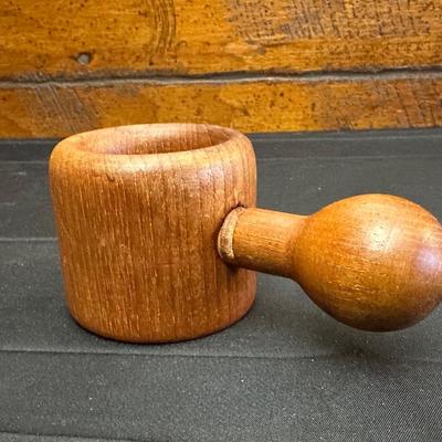 Vintage Wood Nut Crackers