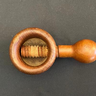 Vintage Wood Nut Crackers