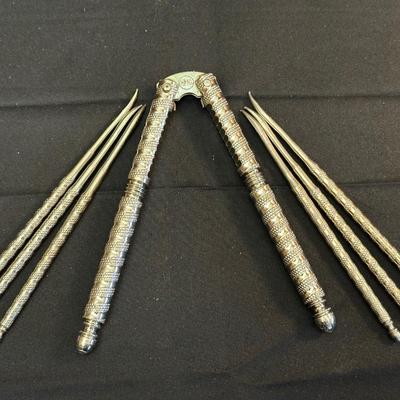 Vintage Wood Nut Crackers