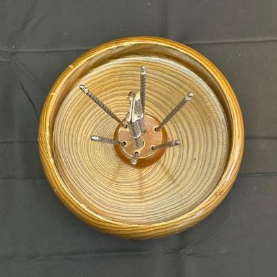 Vintage Wood Nut Crackers