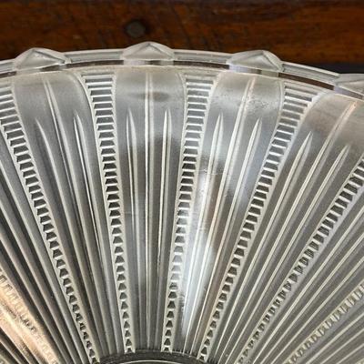 Antique Mid Century bubbly pressed glass chandelier shade & Sunflower Ceiling Light Shade Art Deco Frosted Glass Chandelier