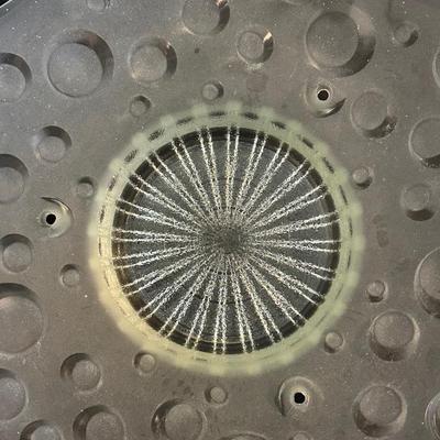 Antique Mid Century bubbly pressed glass chandelier shade & Sunflower Ceiling Light Shade Art Deco Frosted Glass Chandelier