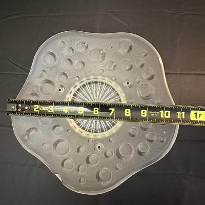 Antique Mid Century bubbly pressed glass chandelier shade & Sunflower Ceiling Light Shade Art Deco Frosted Glass Chandelier