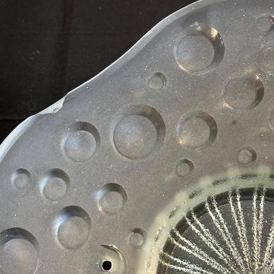 Antique Mid Century bubbly pressed glass chandelier shade & Sunflower Ceiling Light Shade Art Deco Frosted Glass Chandelier