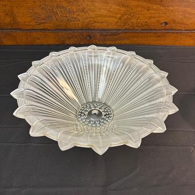 Antique Mid Century bubbly pressed glass chandelier shade & Sunflower Ceiling Light Shade Art Deco Frosted Glass Chandelier
