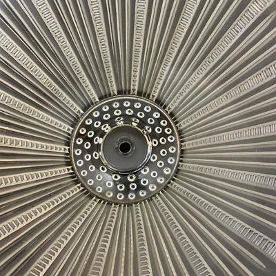 Antique Mid Century bubbly pressed glass chandelier shade & Sunflower Ceiling Light Shade Art Deco Frosted Glass Chandelier