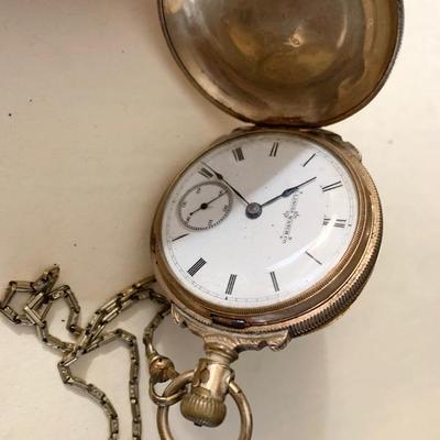 Keystone Star Pocket Watch w/ Simmons Fob