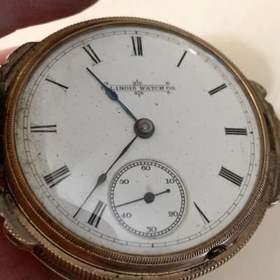 Keystone Star Pocket Watch w/ Simmons Fob