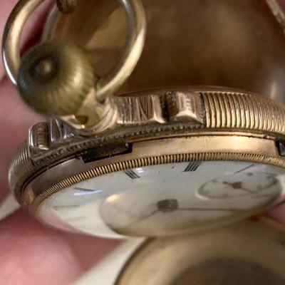 Keystone Star Pocket Watch w/ Simmons Fob