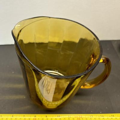 Vintage Gold Pitcher