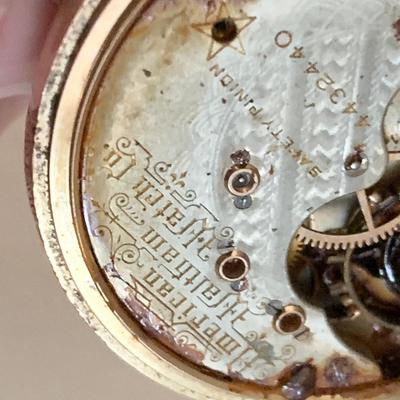1893 Waltham 14k Pocket Watch