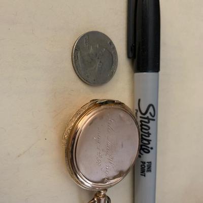 1893 Waltham 14k Pocket Watch