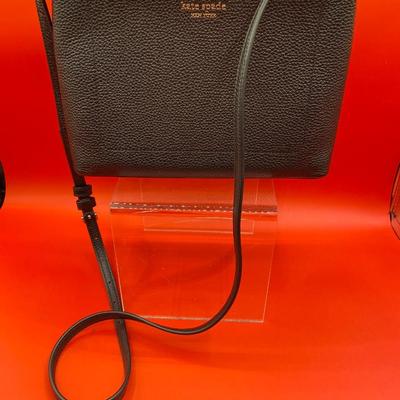 Kate Spade Black leather crossbody