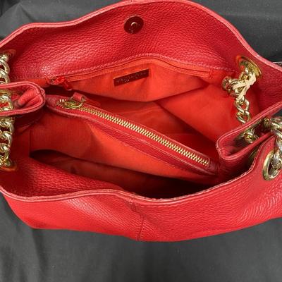 Doncaster Red Leather Purse
