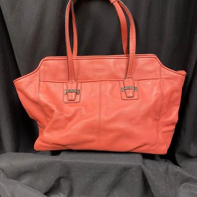 Coach Coral Pink Purse