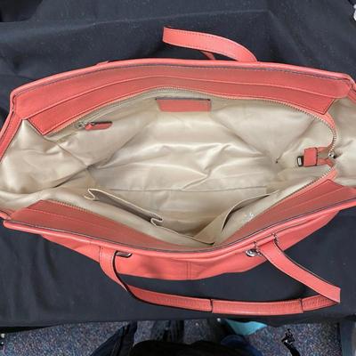 Coach Coral Pink Purse