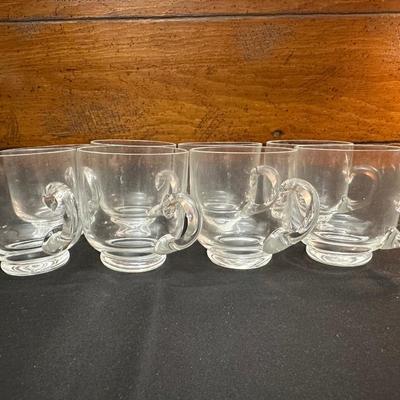 Beautiful, Vintage Punch Bowl and Cups
