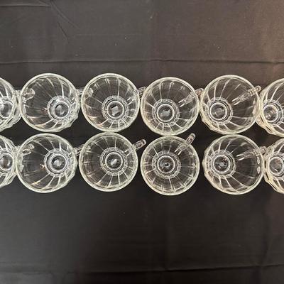 Beautiful, Vintage Punch Bowl and Cups