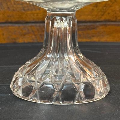 Beautiful Vintage Glass Compote, Candy Dish and Bowl