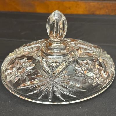 Beautiful Vintage Glass Compote, Candy Dish and Bowl