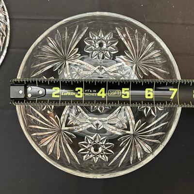 Beautiful Vintage Glass Compote, Candy Dish and Bowl