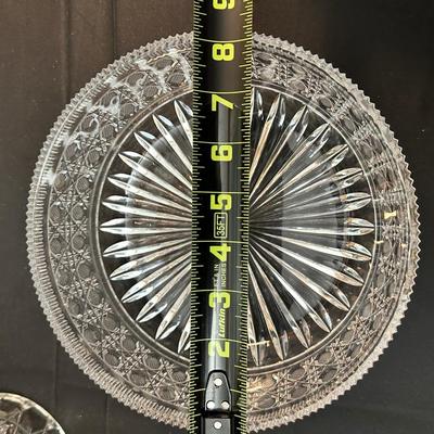 Beautiful Vintage Glass Compote, Candy Dish and Bowl