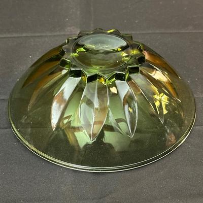 Vintage Pink & Green Colored Candy Dishes