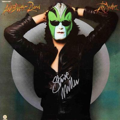 The Steve Miller Band signed The Joker album