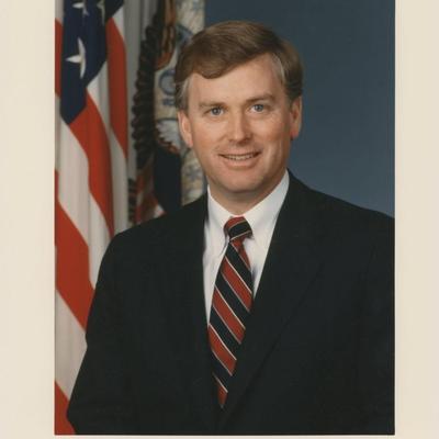Dan Quayle signed photo 