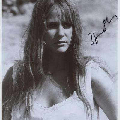 Barbara Hershey signed photo
