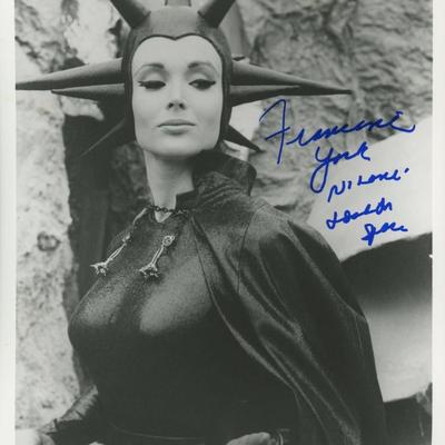 Francine York signed photo