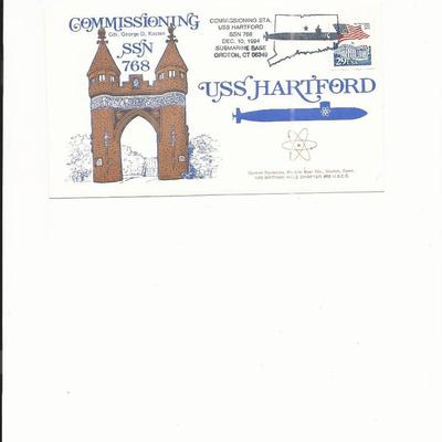 U.S.S. Hartford - First Day Cover - 1994
