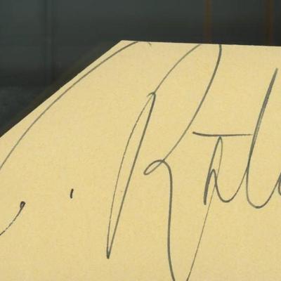 Gregory Ratoff signature cut