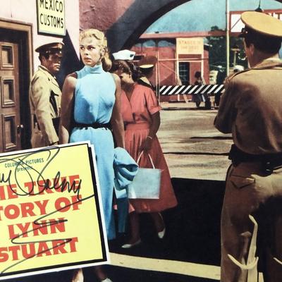 The True Story of Lynn Stuart signed lobby card