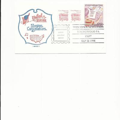 Wescopex '96 - First Day Cover - Youngwood, PA