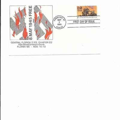 VJ Day 50th Anniversary - First Day Cover - Honolulu, HI - 1995