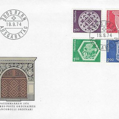 Swiss - First Day Cover - 1974