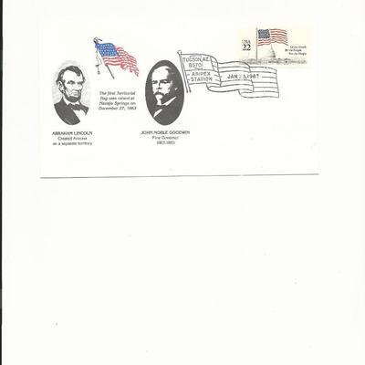 Abraham Lincoln - John Noble Goodwin - Show Cover - 1987