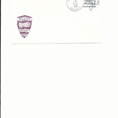 U.S.S. Ozbourn - First Day Cover - 1972