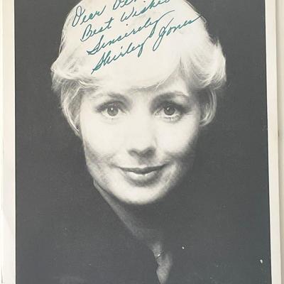 Actress Shirley Jones signed photo
