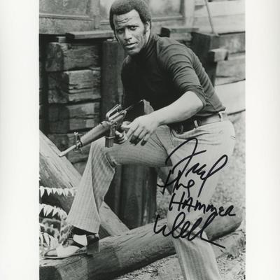 Fred Williamson signed photo