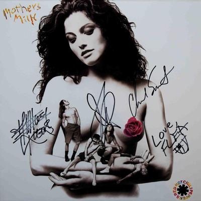 Red Hot Chili Peppers signed Mothers Milk album