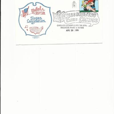 Celebrating Classic Comics - Chicago Stamp Expo - First Day Cover - 1996