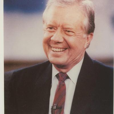 Jimmy Carter signed photo