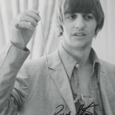 Ringo Starr signed photo