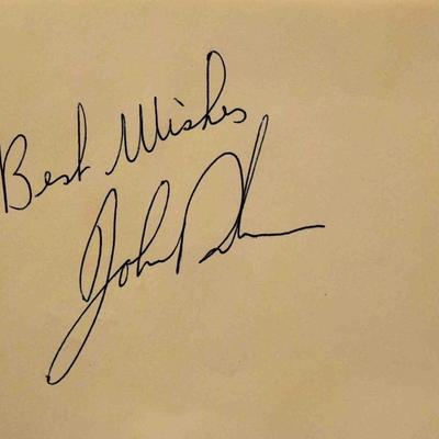 John Bonham signature slip
