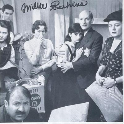 Actress Millie Perkins signed photo