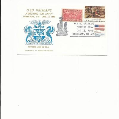 U.S.S. Oriskany - Launching 50th Anniversary - First Day Cover - NY - 1995