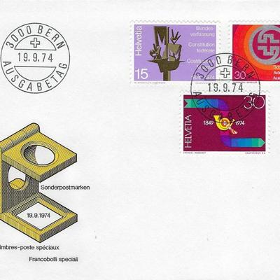 Swiss - First Day Cover - 1974